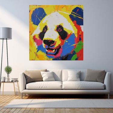 Panda Art Painting